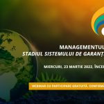 „Managementul deșeurilor. Stadiul Sistemului de Garanție-Returnare”, întâlnirea Comunității CLCC din luna Martie