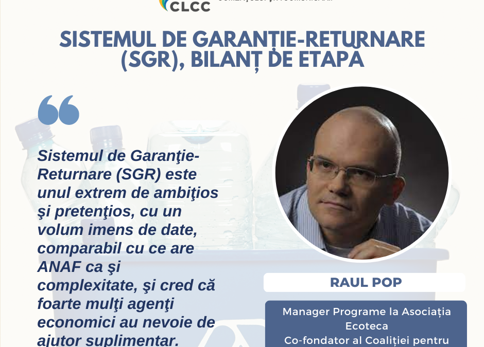 Raul Pop: SGR este un sistem extrem de pretenţios, cu un volum de date comparabil cu ce are ANAF