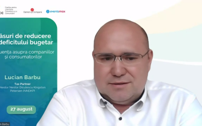 Lucian Barbu (NNDKP): În mod realist, nu cred că anul următor vom scăpa fără alte creșteri de impozite